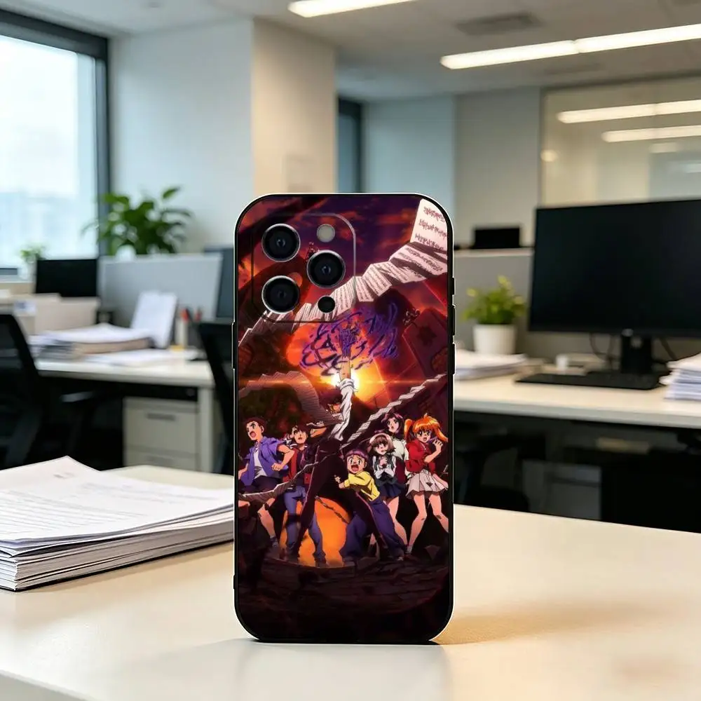 Фото Чехол для телефона Fantasy Anime J-Jigoku Sensei Nube для iPhone 17, 16, 15, 14, 13, 12, 11 Plus, Pro Max и других моделей, мягкий черный чехол №3