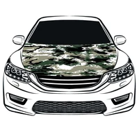 camouflage flag car hood cover flags 3 3x5ft 100polyesterengine elastic fabrics can be washed car bonnet banner