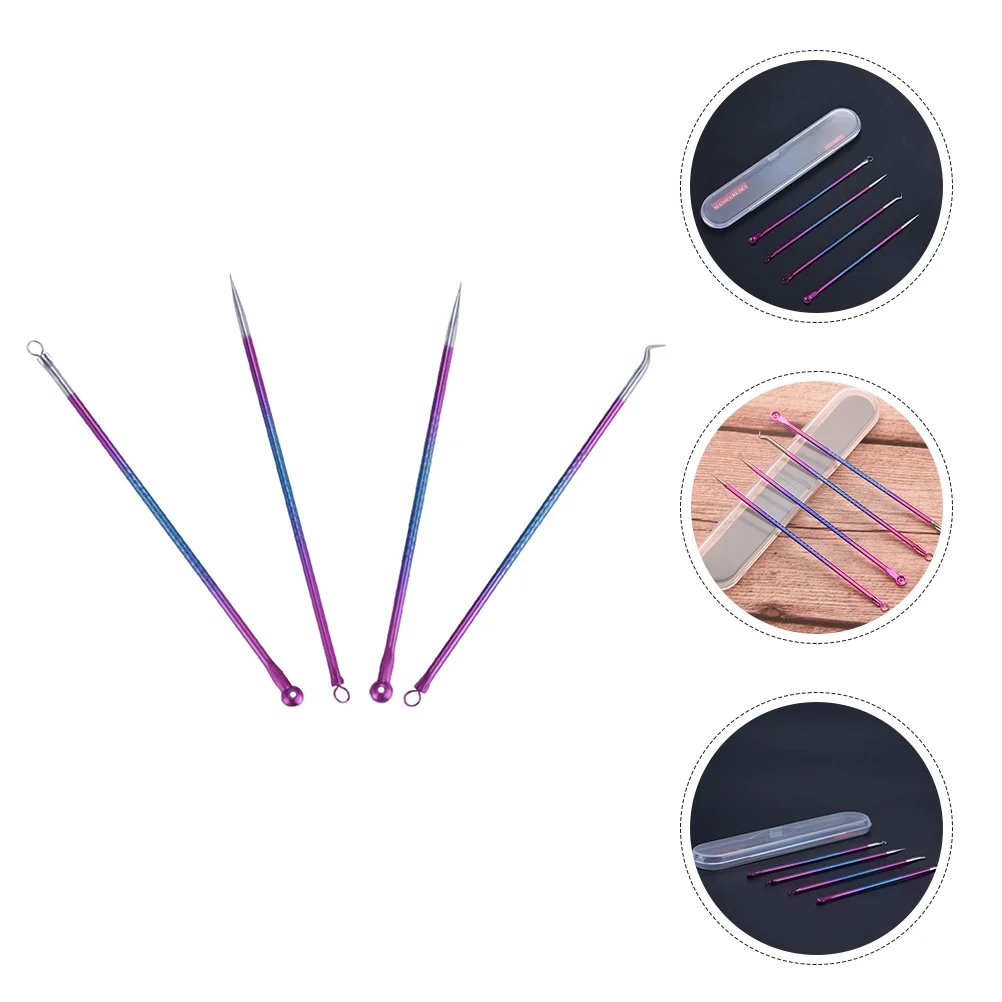 Удаление милии инструмент для удаления пятен с двойной головкой извлечения из