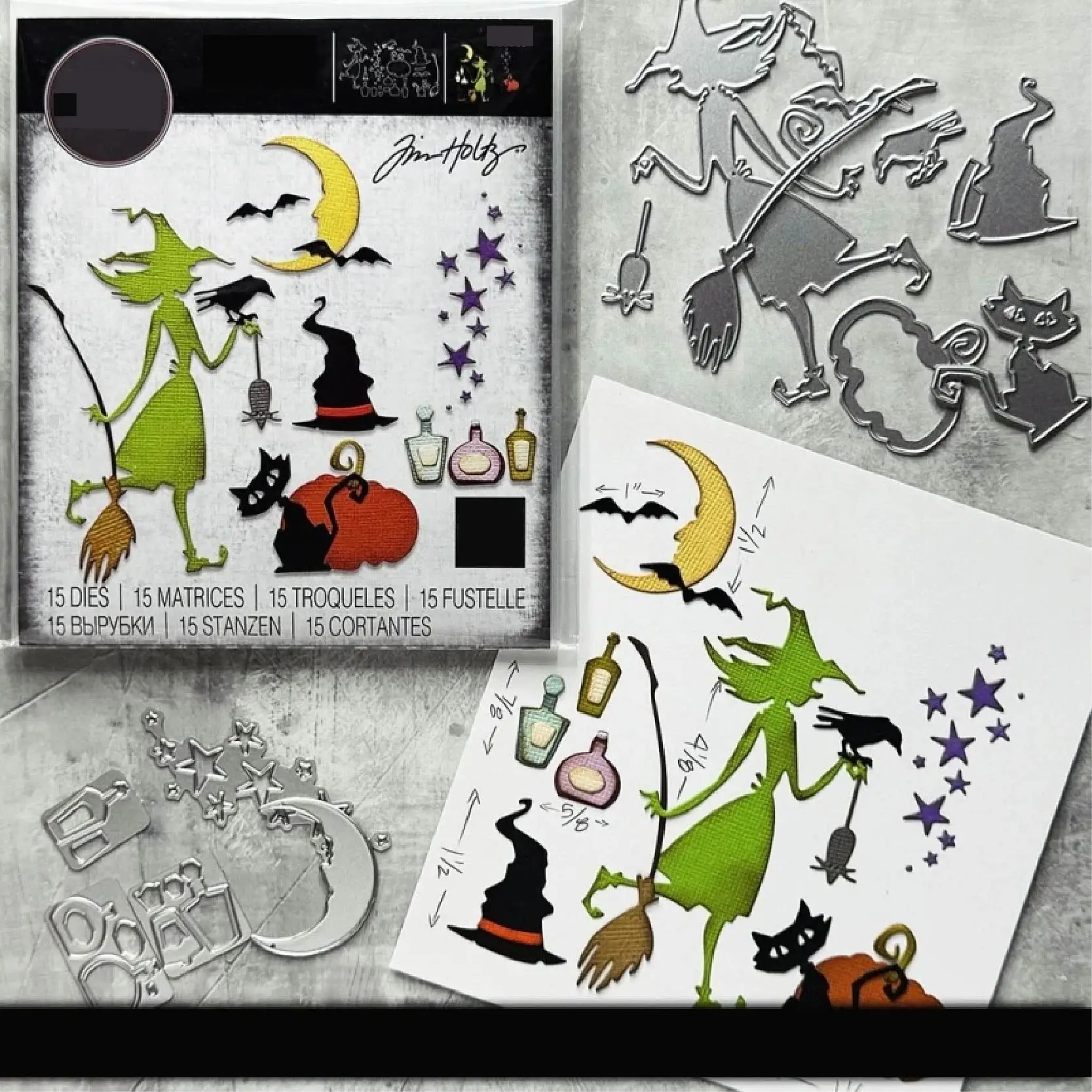 Металлические штампы для скрапбукинга