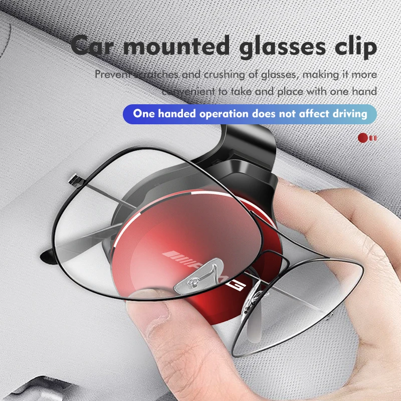 Автомобильный зажим для очков многофункциональный универсальный AMG A B C E S G Class W201