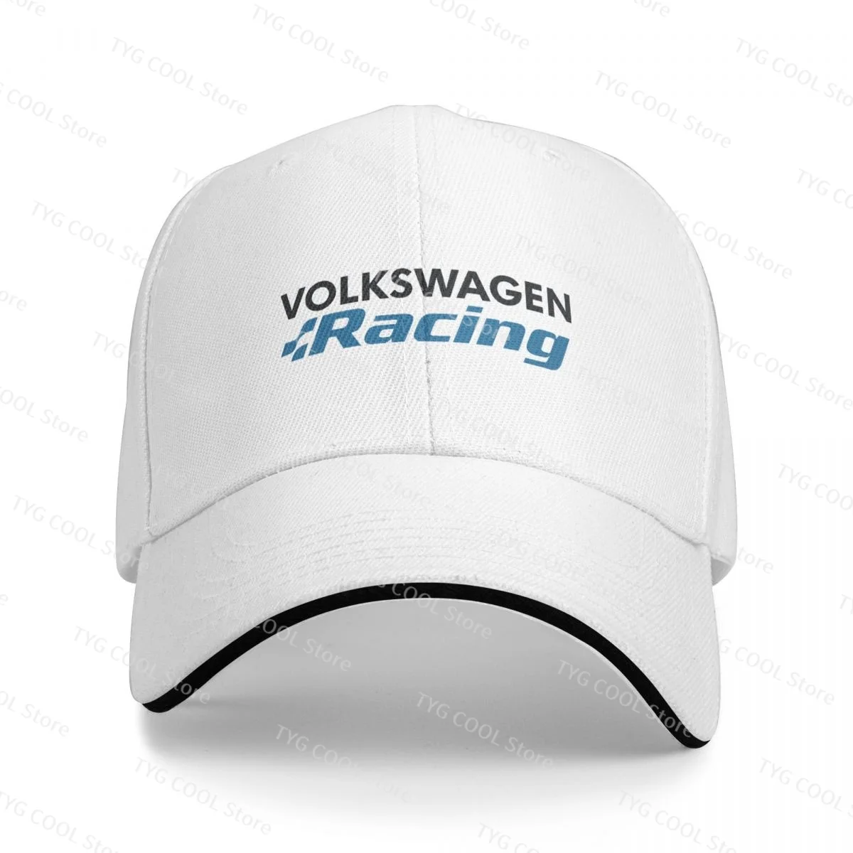 

VW Racing Baseball Cap Summer Unisex 2023 Casual Sandwich Baseball Cap Personalized Casual Hat