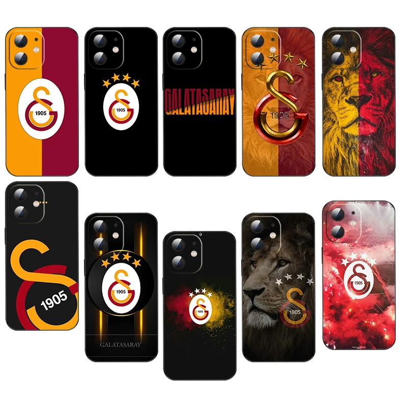 Мягкий силиконовый чехол YR-4 G-Galatasaray SK для Samsung Galaxy A5 2017 A6 A7 A8 PLUS 2018 A9 M20 M30 M30S M31 M51 Caver
