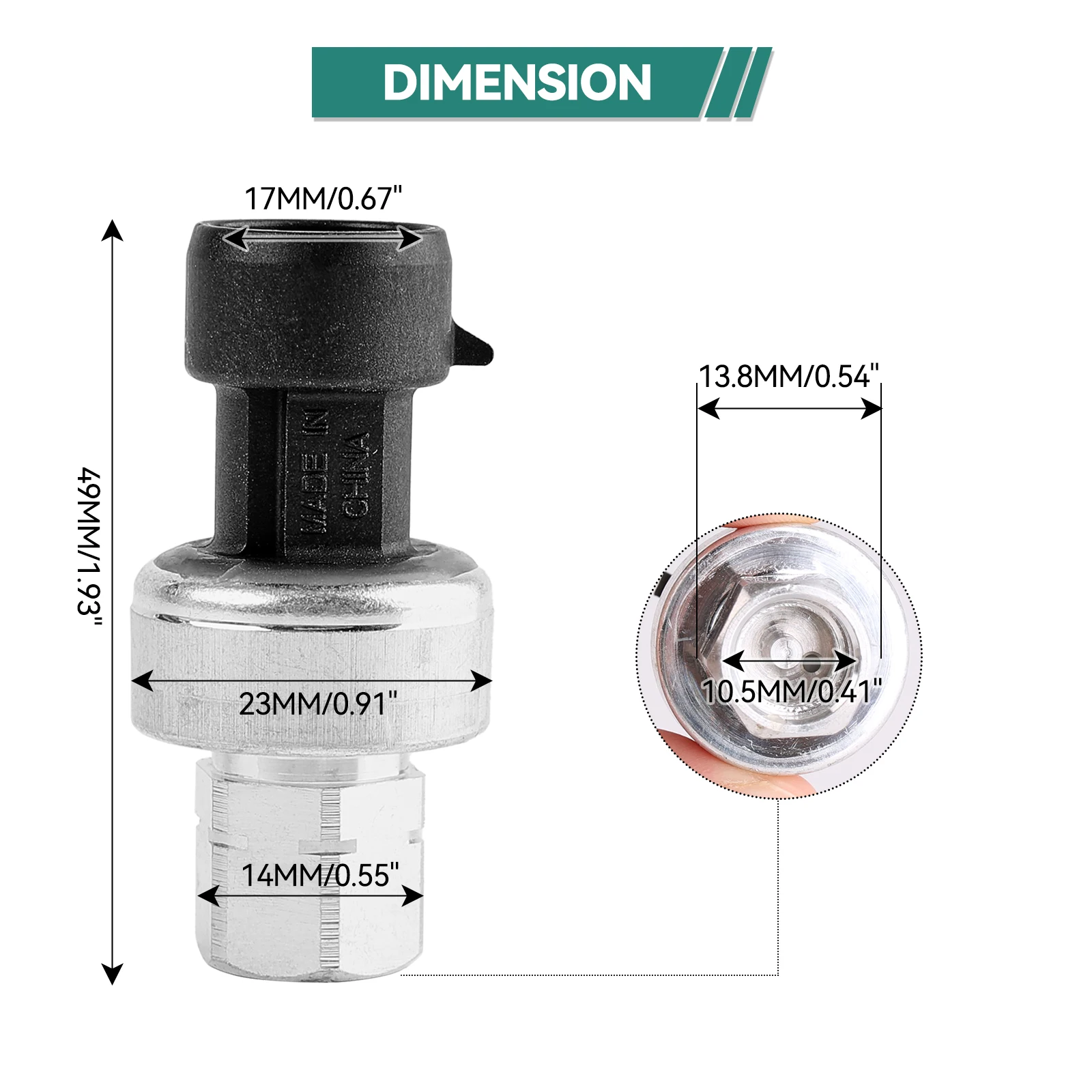 Датчик давления кондиционера для Vauxhall Opel ASTRA G H ZAFIRA A MERIVA CORSA C D VECTRA Ford 13587668 22634172