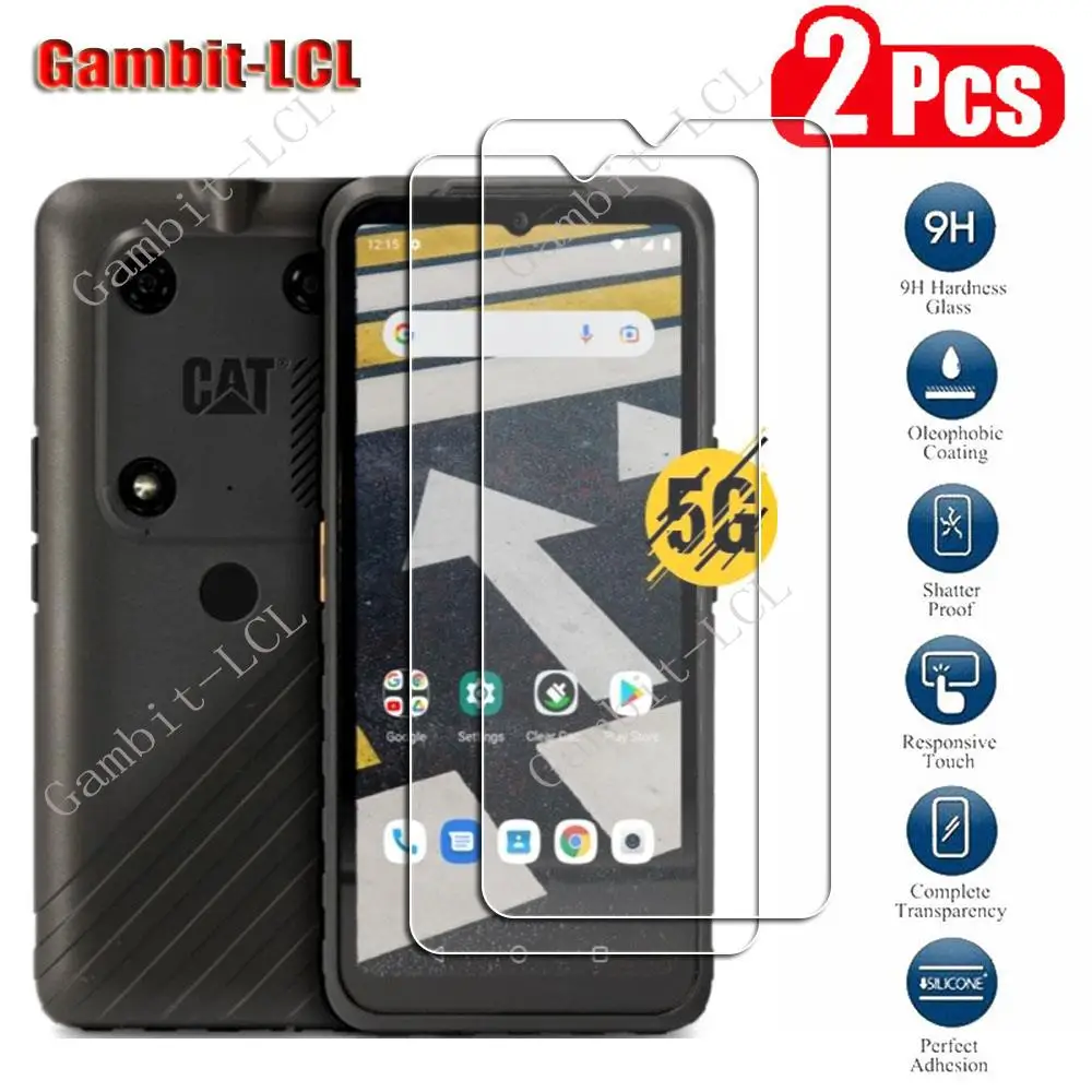 

9H HD Original Protection Tempered Glass For Caterpillar Cat S53 6.5" CatS53 S 53 Screen Protective Protector Cover Film