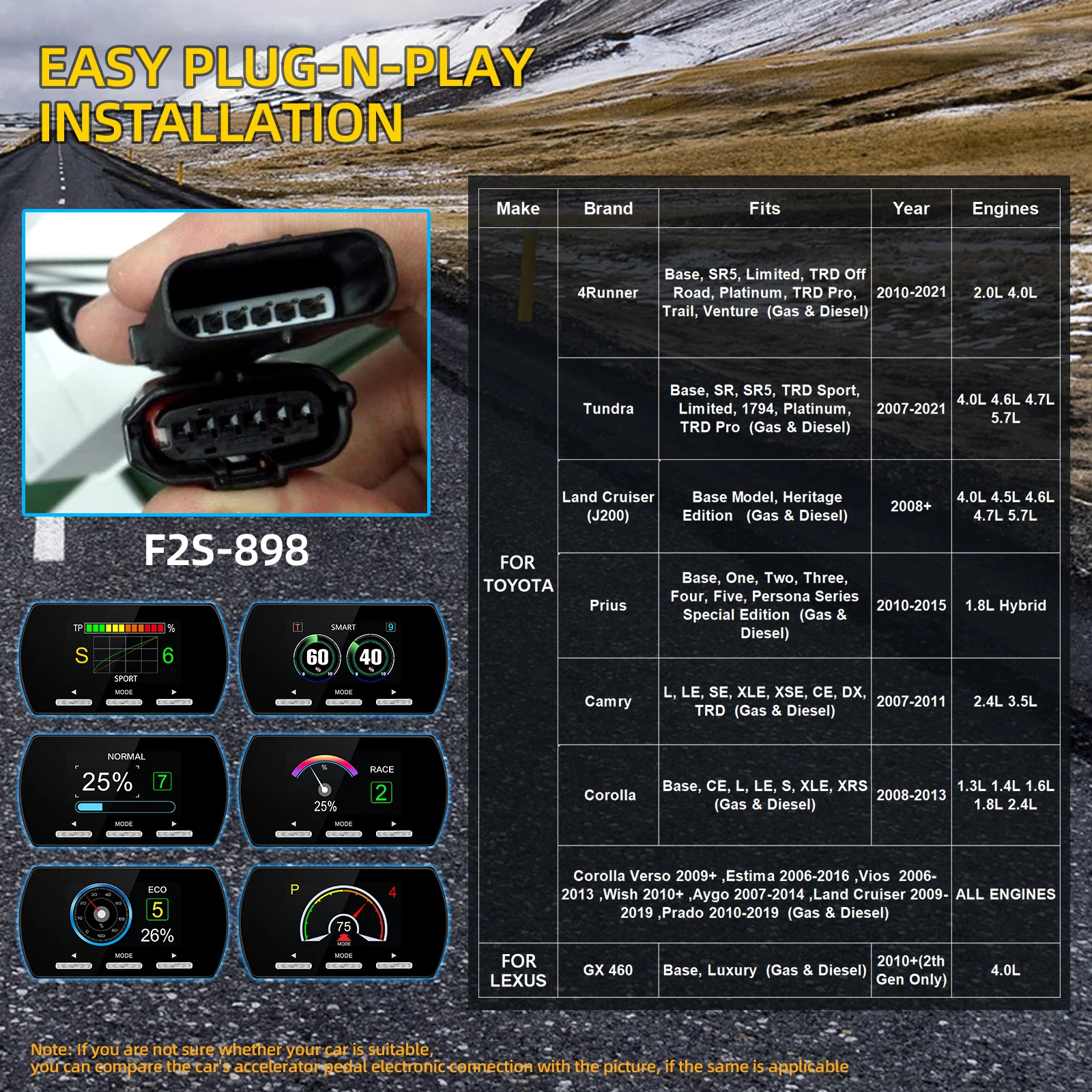 

Гоночный акселератор, автомобильный усилитель, контроллер реакции дроссельной заслонки, педаль задержки мощности для Dodge RAM 1500 2019 2020 для NISSAN