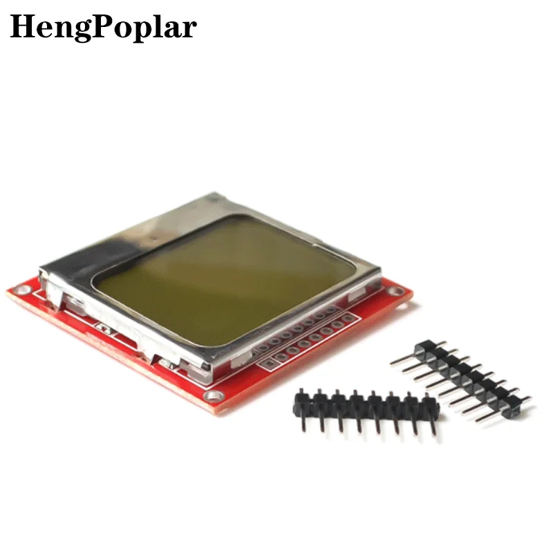 Высокое качество 84X48 84x8 4 ЖК-модуль красная подсветка адаптер PCB для Nokia 5110