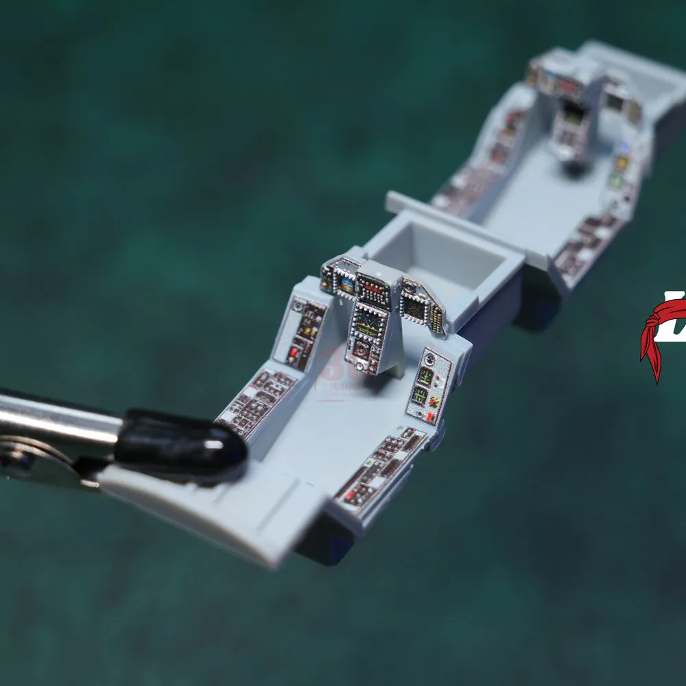 Фото Цветной 3D-набор приборной панели Lanbo 48213 F-CK-1D, для аксессуаров AFV Club DIY 1/48 №3