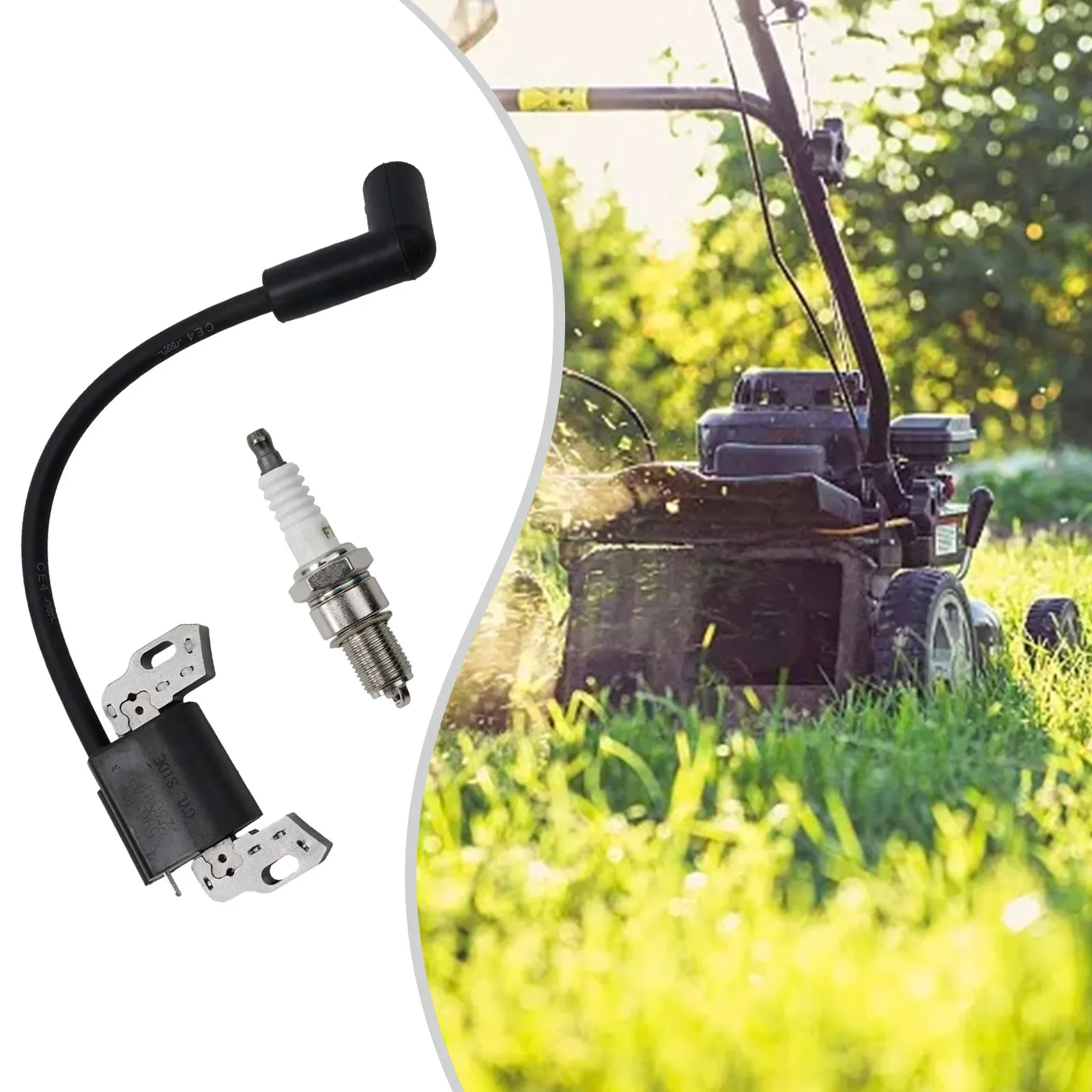 Катушка зажигания ДЛЯ Briggs-Stratton #490586 491312 492341 495859 591459 795315 799650 John-Deere LG492341 LG495859