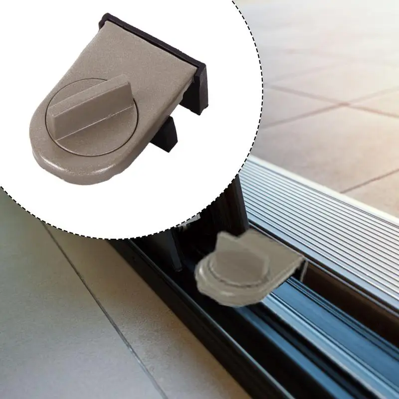 Защитный оконный замок для детей алюминиевый предохранительный защиты от