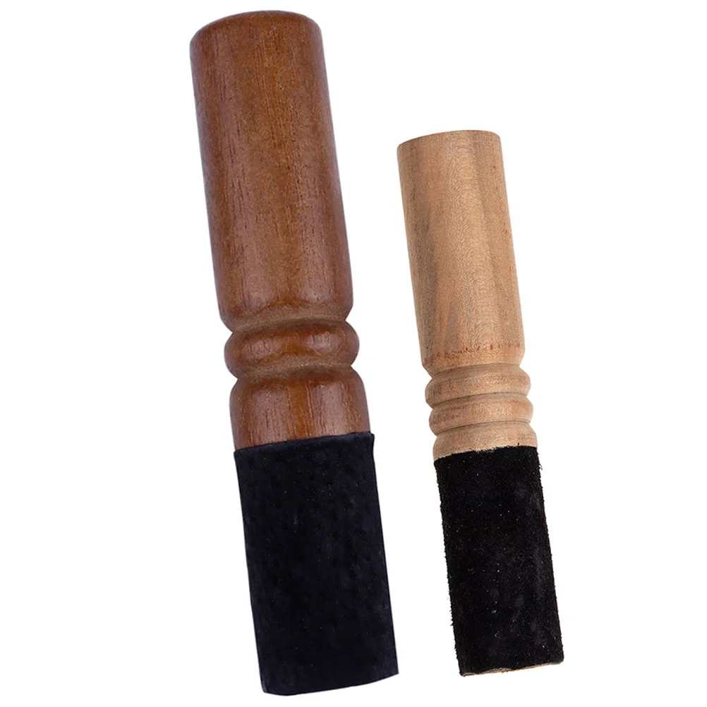 

2 Pcs Yoga Accessories Knock Stick Durable Singing Bowl Classic Striker Mallet Sound
