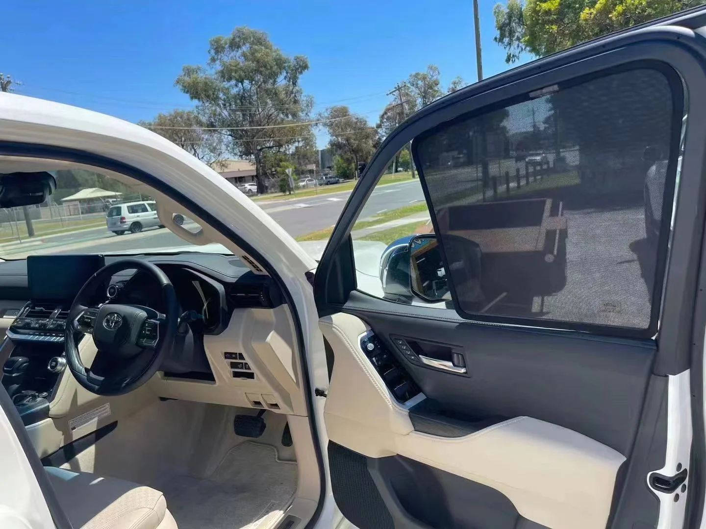 Автомобильный солнцезащитный козырек LC300 с УФ-защитой для Toyota Land Cruiser 300 2022 FJ300