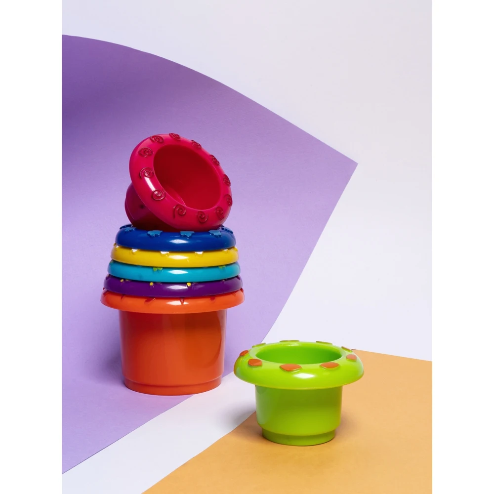 Pyramid funny Cup little hero for children | Игрушки и хобби