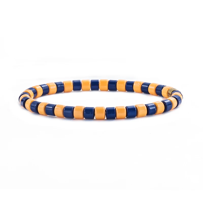 Летние браслеты из полимерной глины с бисером для серфинга | Браслеты