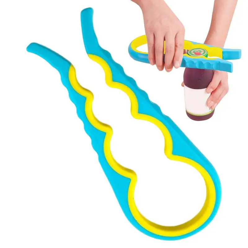 

Универсальный Открыватель для бутылок, портативные крышки для банок, жестяные удобные гибкие резиновые детали