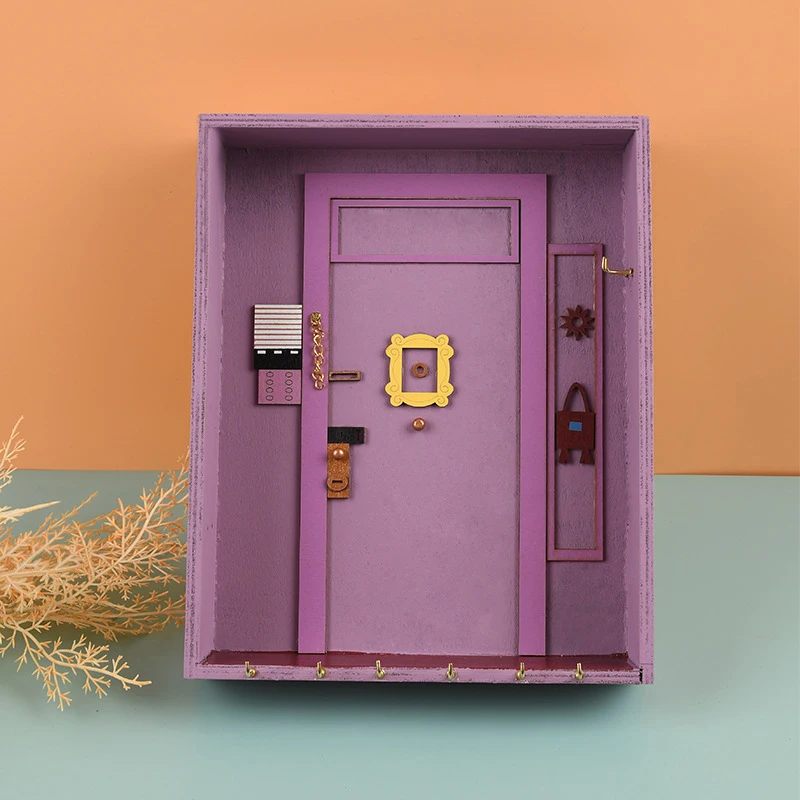 

New Storage Box Key Storage Rack Rack Wall Wooden Home Crafts Storage Pendant Home Decorations