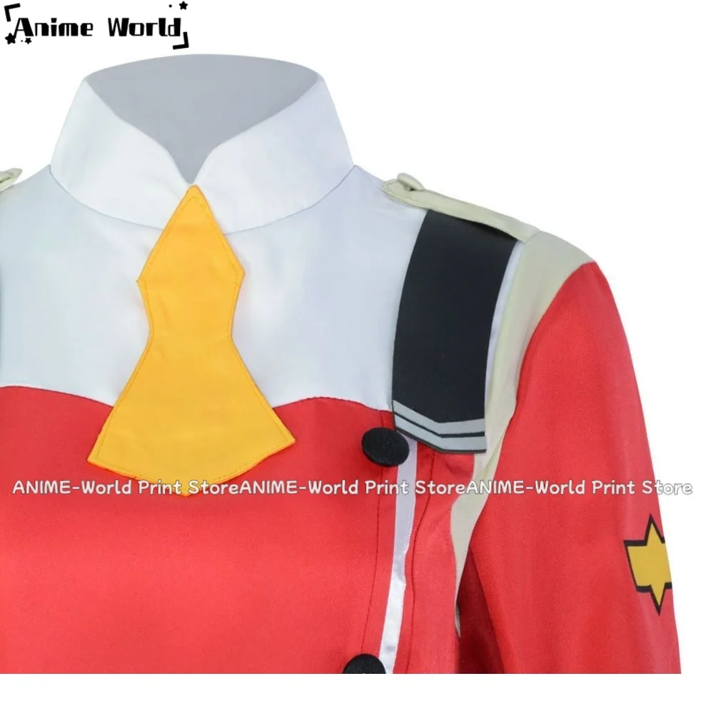 》 Размер на заказ унисекс аниме Cos ZERO TWO 02 костюмы униформы для косплея