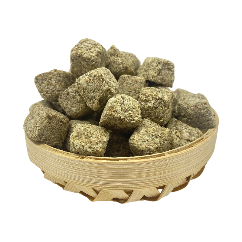 Высококачественный лиофилизированный червь красной крови корм для рыбы кубик