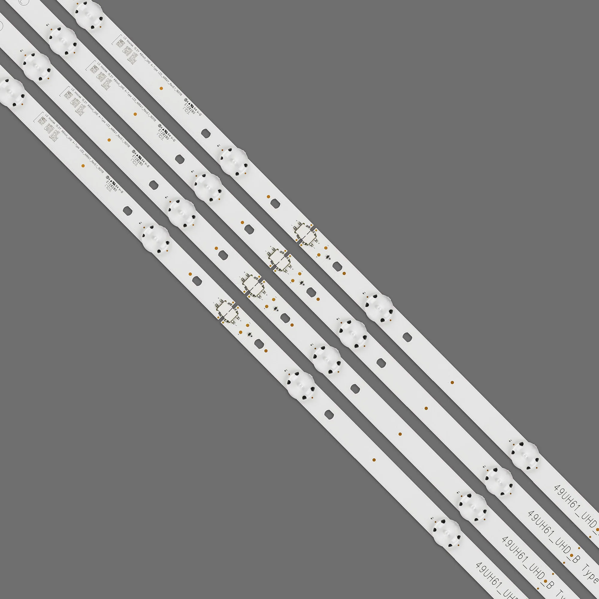 LED backlight strip for LIG 49UH610V 49UH61_UHD_A 49UH61_UHD_B 49UH603V 49UH601V 49UH610V 49UH620V HC490DGN-SLNX5-514X