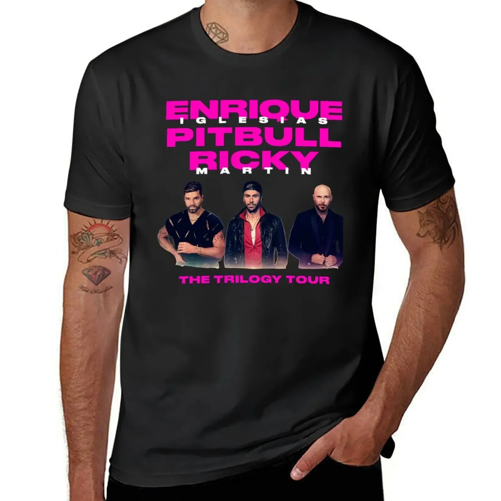 Футболка Duku Enrique &amp ricky American Tour 2020 одежда в стиле аниме таможенный дизайн
