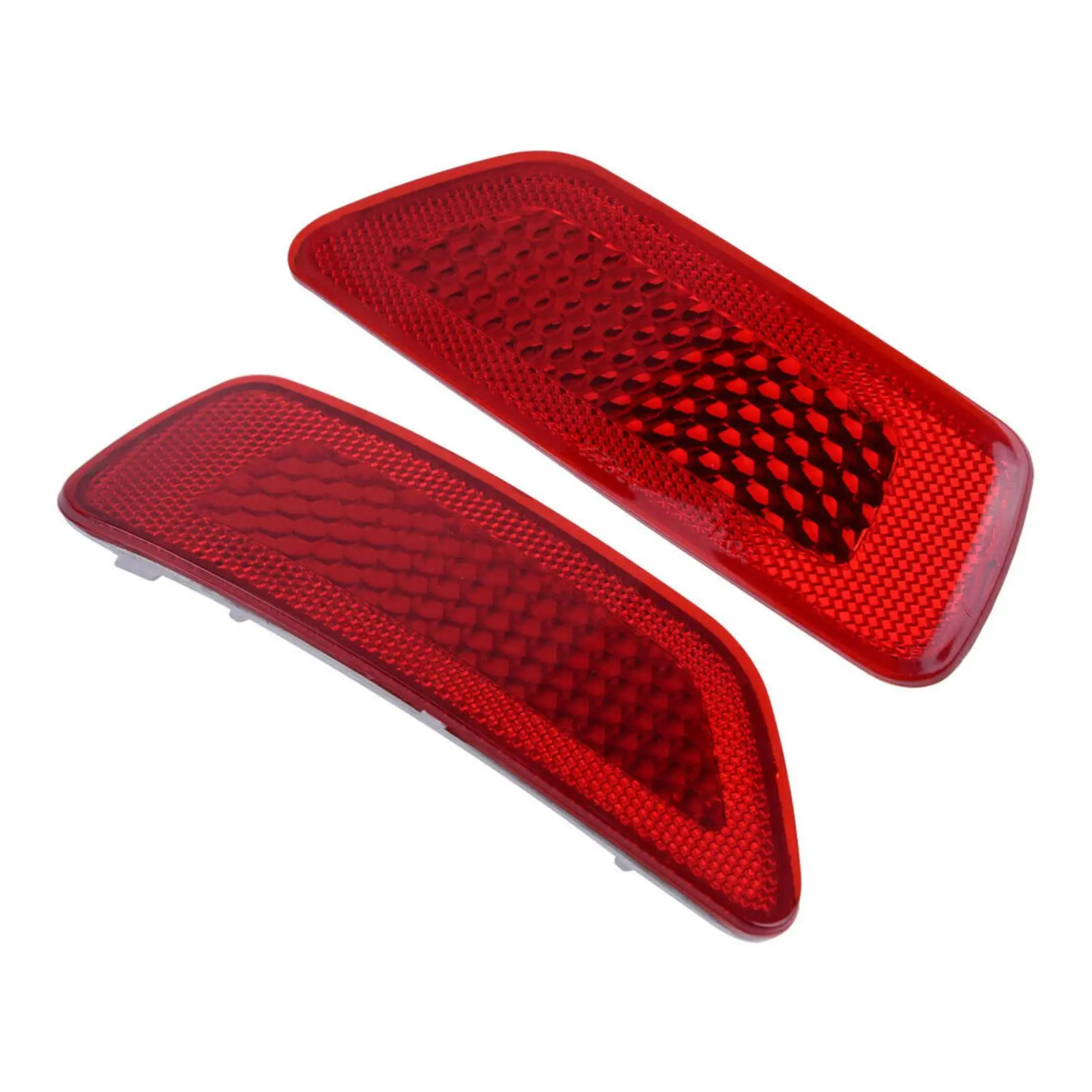 

Светоотражатель заднего бампера 2 шт., легкий в установке аксессуар, подходит для Jeep Compass Journey