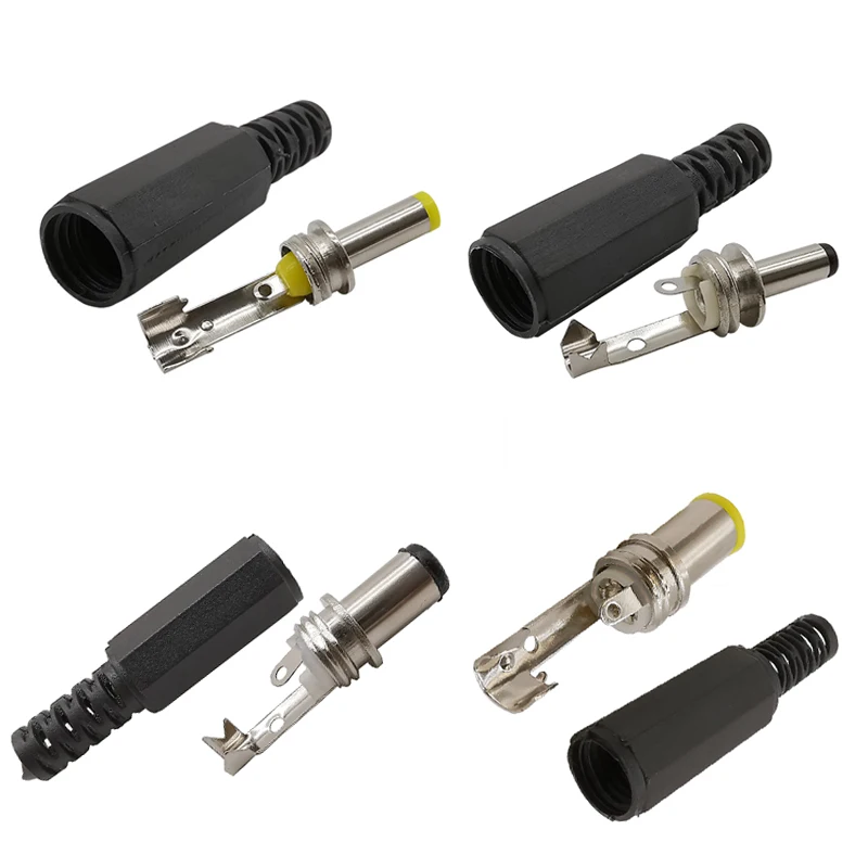 10 шт. 3 5x1 мм 5 5x2 1 6 5x4 4 Штекерный разъем питания постоянного тока адаптер провод