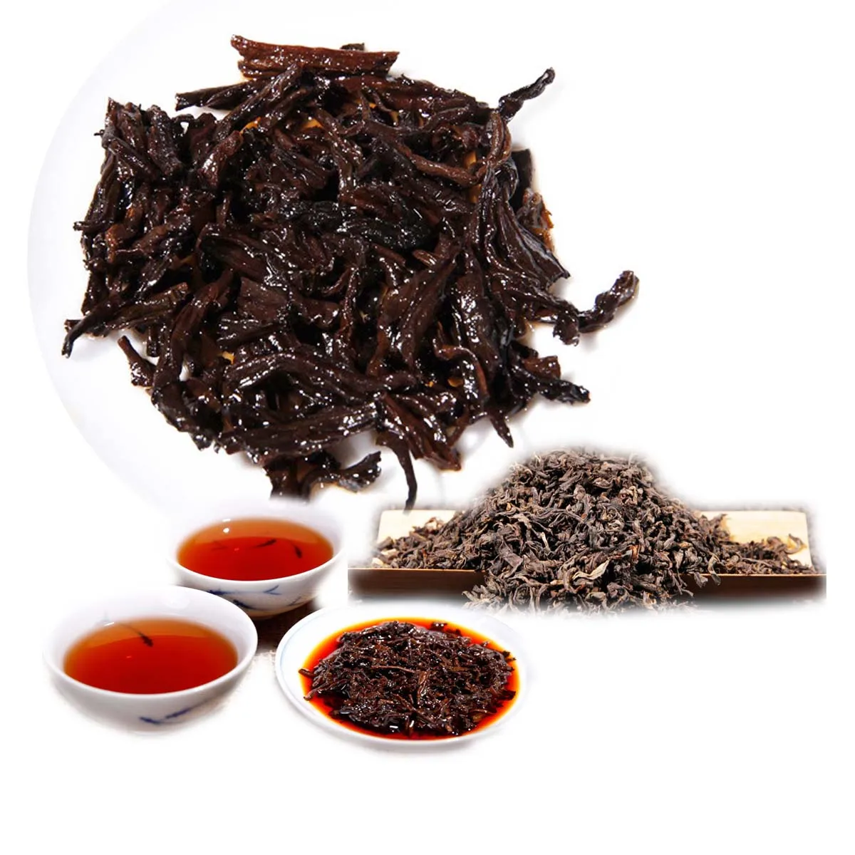 

Chinese Yunnan Pu'er Tea Ripe Puer Bulk Black Tea Pu-erh Old Trees Cooked Pu erh Health Care Pu er Healthy 50g