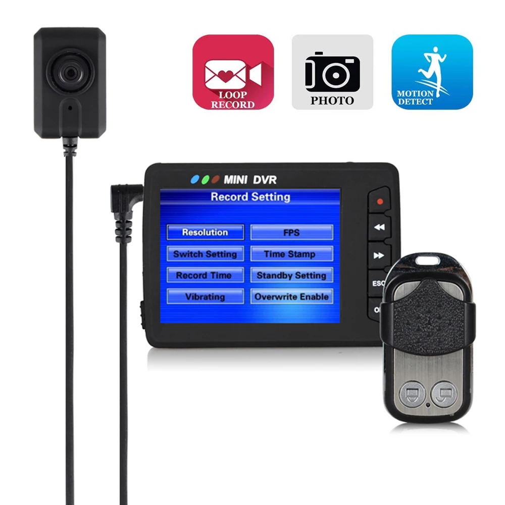 

Hot Sale SD Card 2.7" TFT Screen AV Recorder Monitor CVBS Input Video Recording Equipment Mini Portable Analog DVR