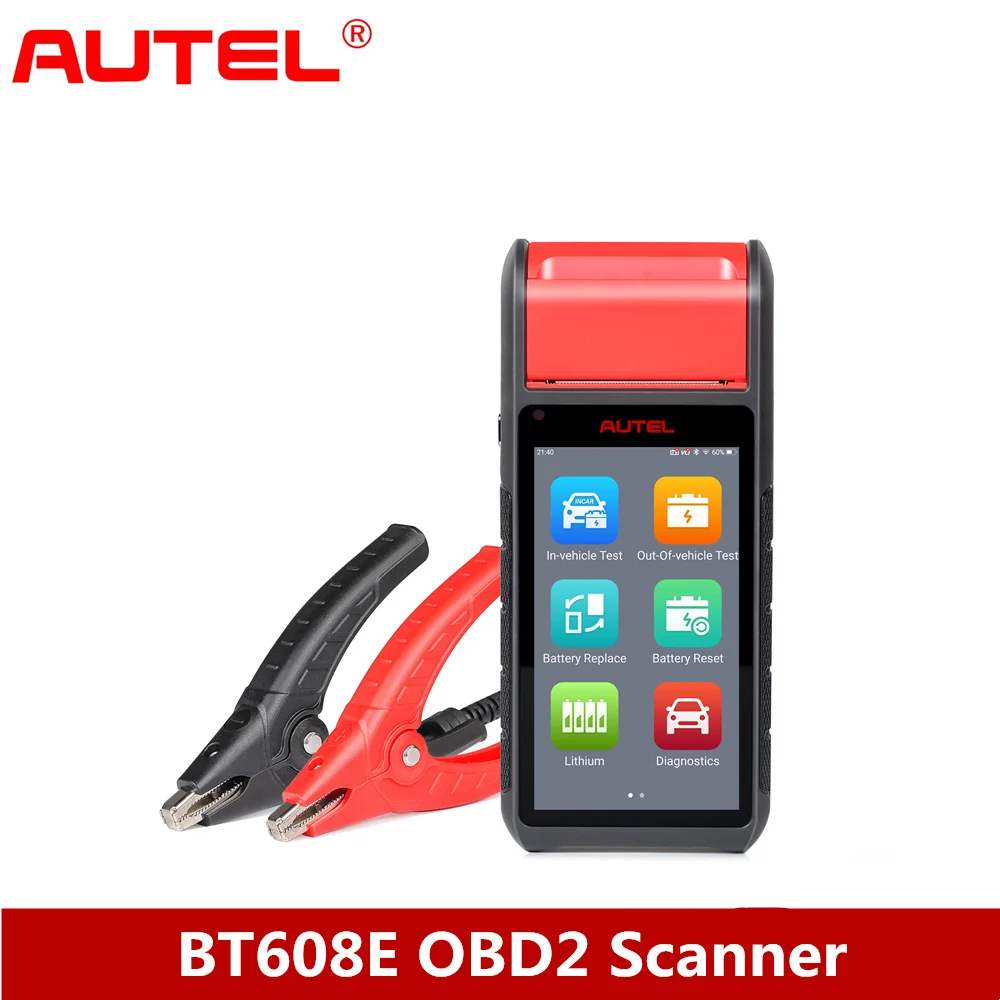 Autel MaxiBAS BT608E тестер батареи OBD2 сканер 12 В 100 3000CCA тестер батареи все системы диагностический инструмент Бесплатное обновление PK BT506 Autel MaxiBAS BT608E тестер батареи OBD2 сканер 12 В 100 3000CCA тестер батареи все системы диагностический инструмент Бесплатное обновление PK BT506