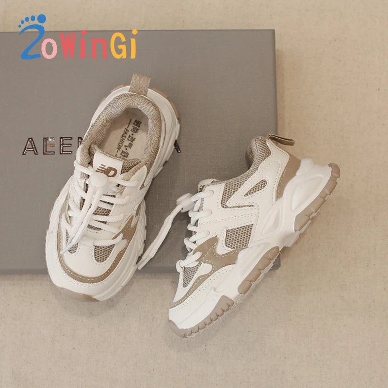 

Size 26-36 Chunky Sneakers Beautiful Kid Sport Shoes Hoop & Loop Toddler Girl Shoe Comfortable Boy Child Shoe sapatos casuais