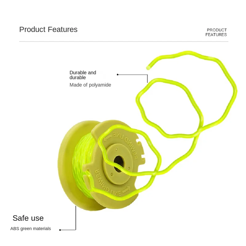 4 упаковки для косилок Ryobi RYOBI аксессуары катушка AC80RL3/AC14HCA веревка кошения