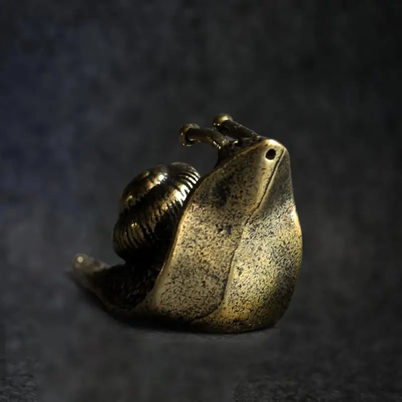 

1~10PCS Desktop Ornaments Antique Bronze Ornaments Crafts Creative Imitation Brass Snail Small Ornaments Decorative