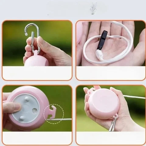 Ветрозащитная выдвижная веревка для белья