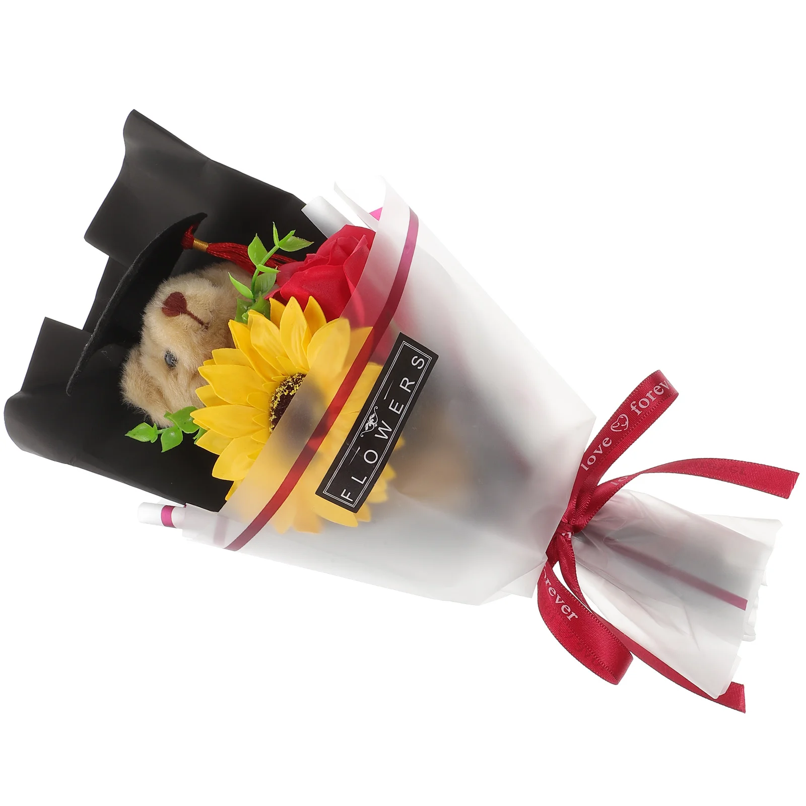 

Flower Bear Bouquet Decor School Party Favor Party Cute Bear Bouquet