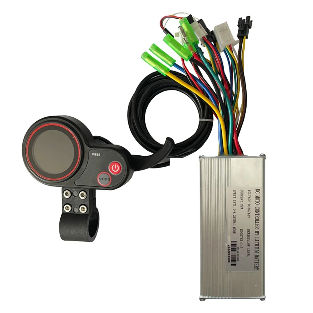 

Электрический велосипедный контроллер с ЖК-дисплеем, 36 В, 48 В, 500 Вт/750 Вт, 22 А