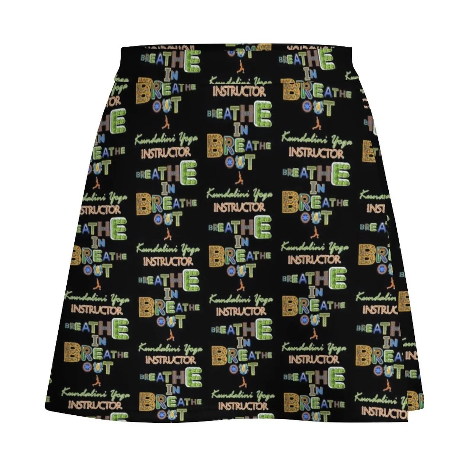Дышащая инструктор Кундалини Йога Инструктор Мини-юбка фея гранж женская одежда