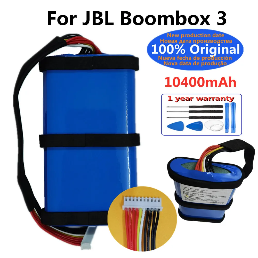 Новинка 100% Оригинальный аккумулятор для динамика JBL Boombox 3 Boombox3 10400 мАч
