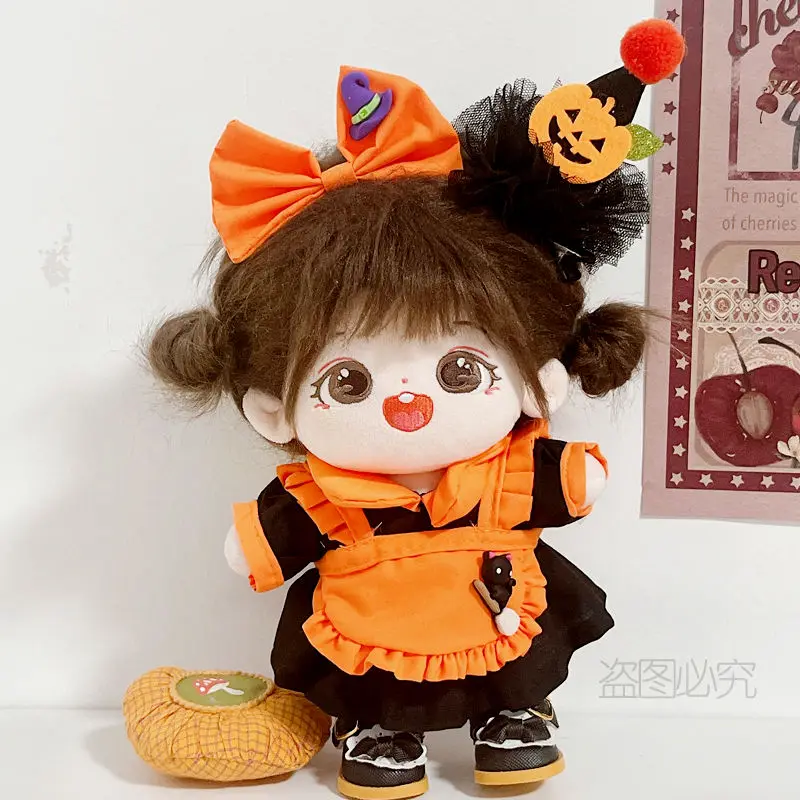 Хэллоуин 20 см хлопковая одежда для кукол женский фотофартук набор без атрибутов
