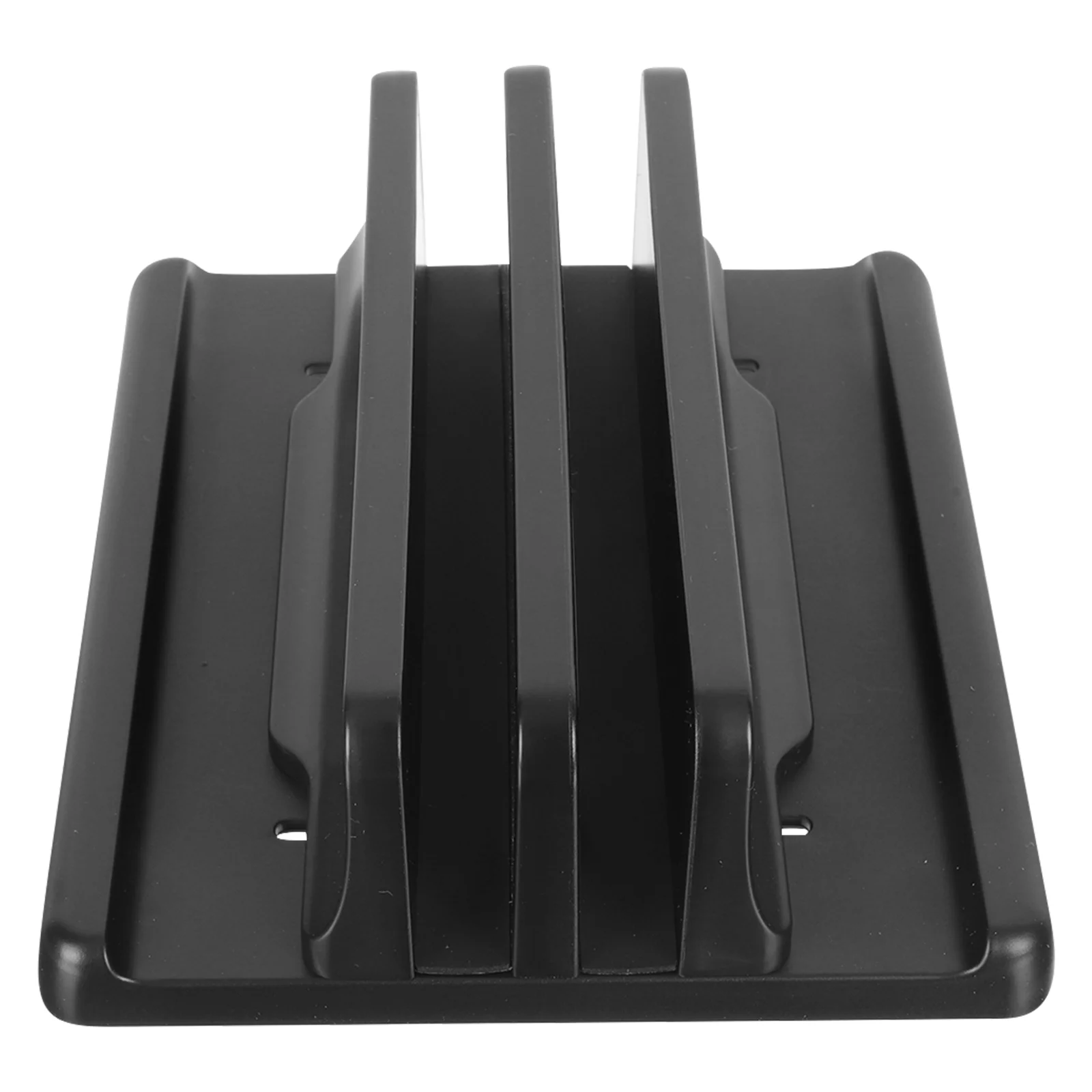 

Holder Laptop Vertical Stand Desktop Plastic Rack Notebook Dual Laptops Table Pro Tablets Dock Upright Clamp Desk Mount Computer