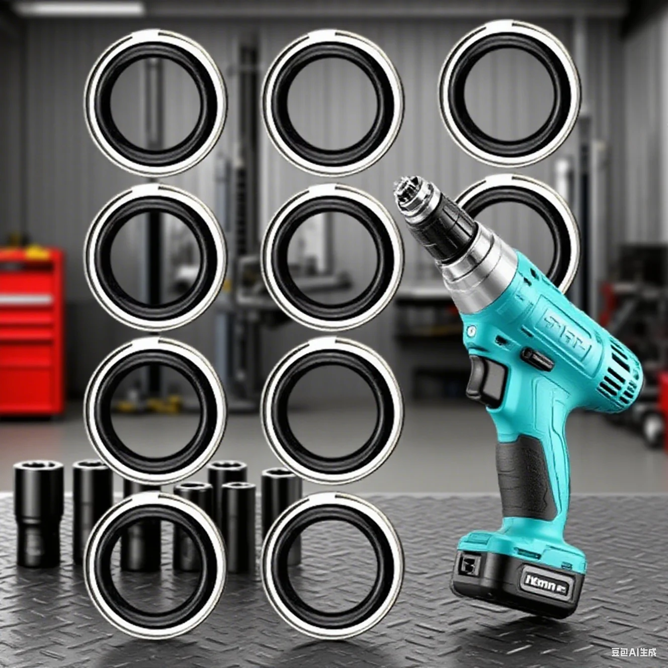 

Стопорные кольца для ударных ключей DAZZLEEX, 10 шт.