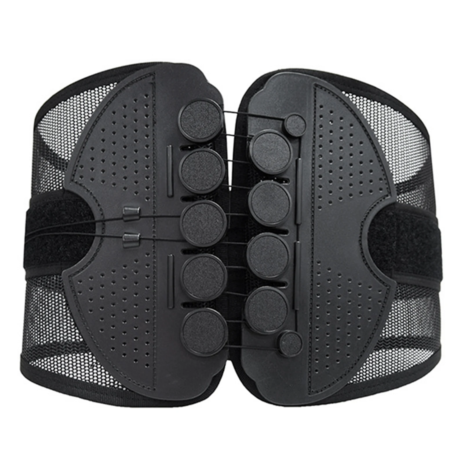 

Back Support Straps Back Braces For Lower Back Ache Relief Breathable Mesh Design With Lumbar Pad Adjustable Support Straps