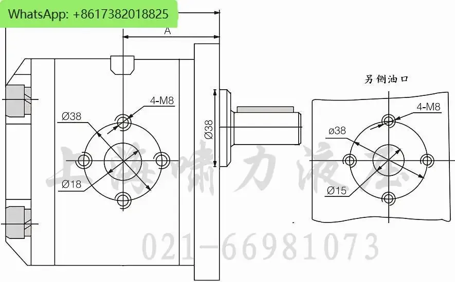 Гидравлический насос CBTt-F316F3P17 CBTt-F304/06/10/20/25 F3P17