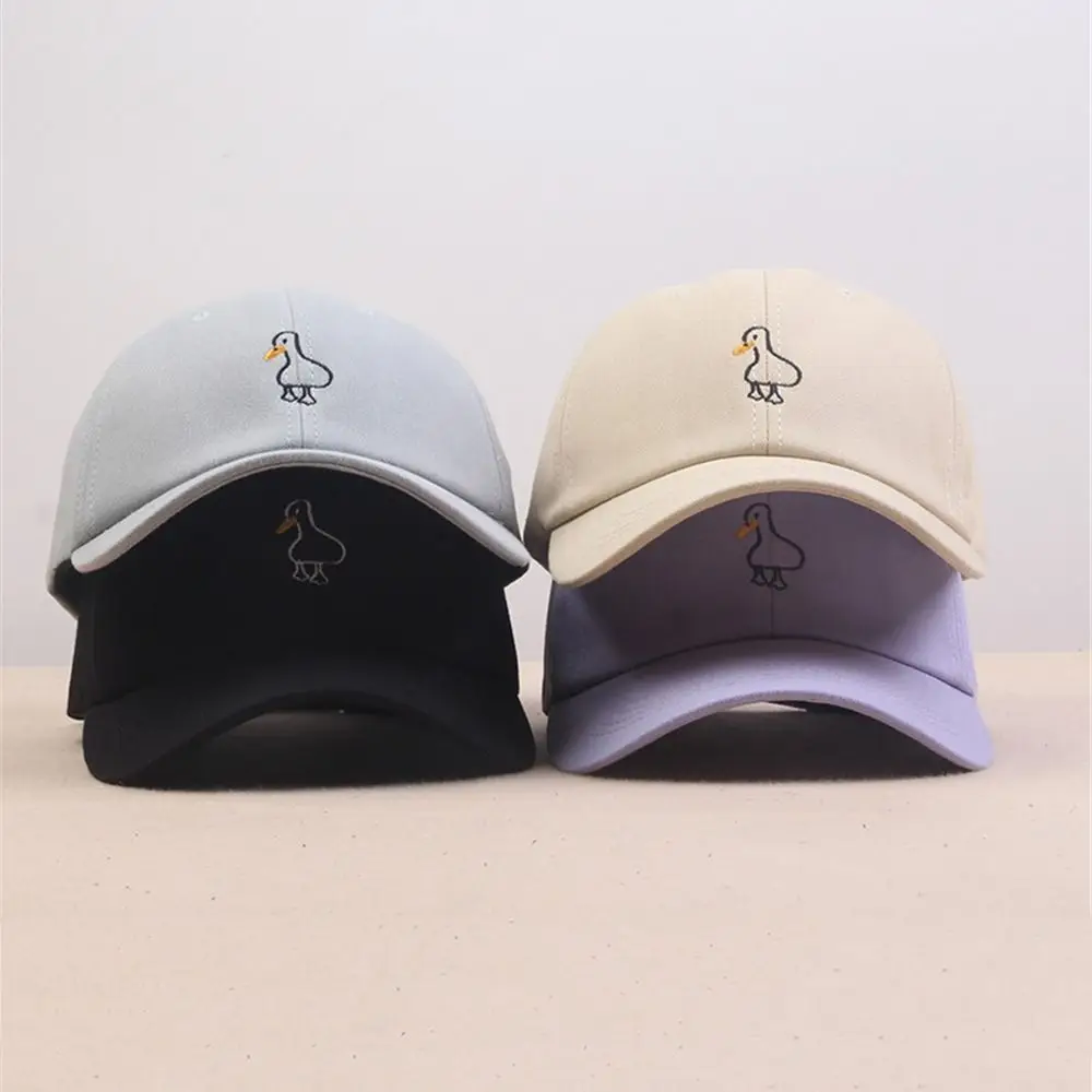 

Casual Women Men Duck Tongue Cap Duck Embroidered Baseball Cap Outdoor Sport Sun Hat Summer Leisure Sun Hat