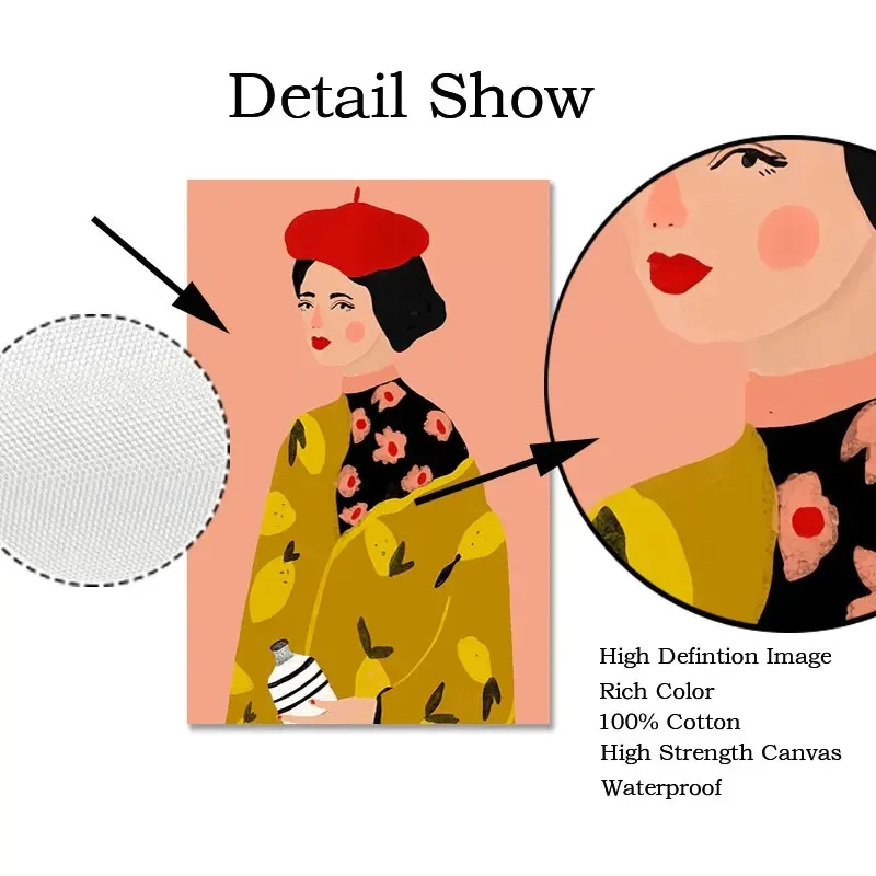 Классический стиль холст с животным принтом декор для стен без рамы декора