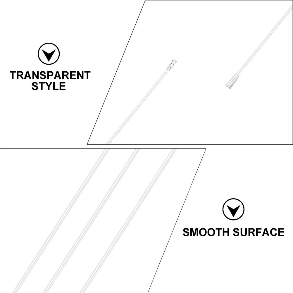 Вертикальная потайная палочка с крючком 8 шт. 17 дюймов запасные части для