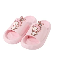 new sanrio melody cinnamoroll ladies bathroom slippers cute bath home cute creative decor kawaii gifts