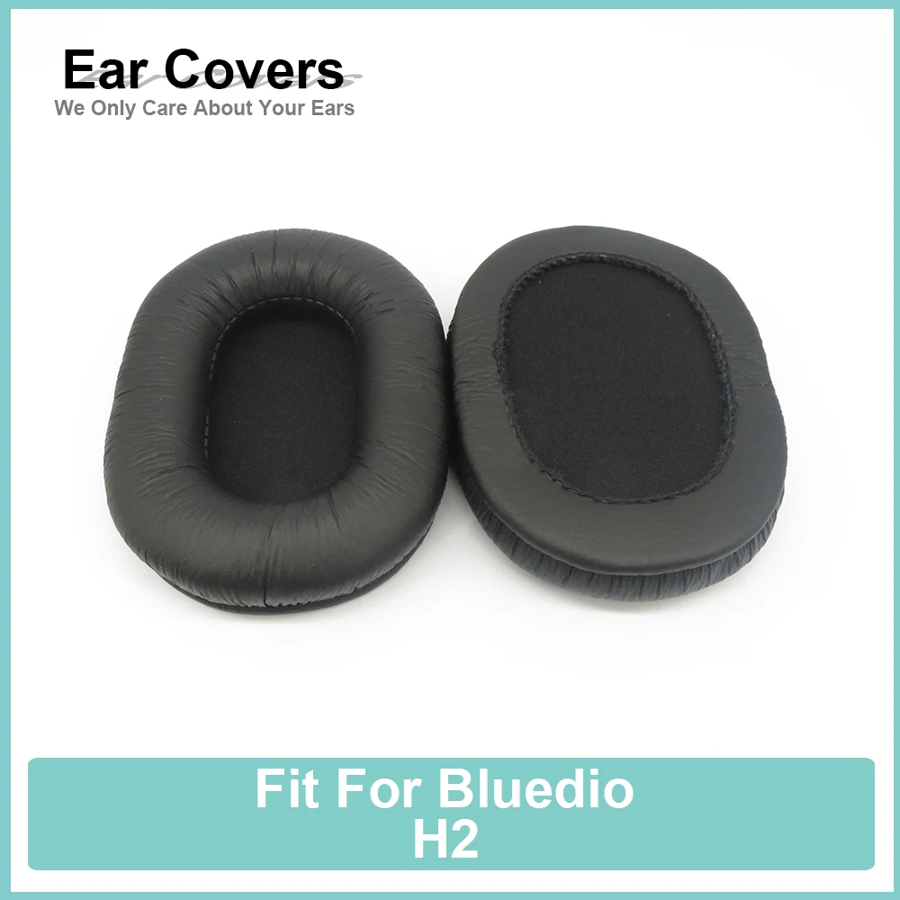 

Earpads For Bluedio H2 Headphone Earcushions Wrinkled Pads Foam Ear Pads Black Comfortable