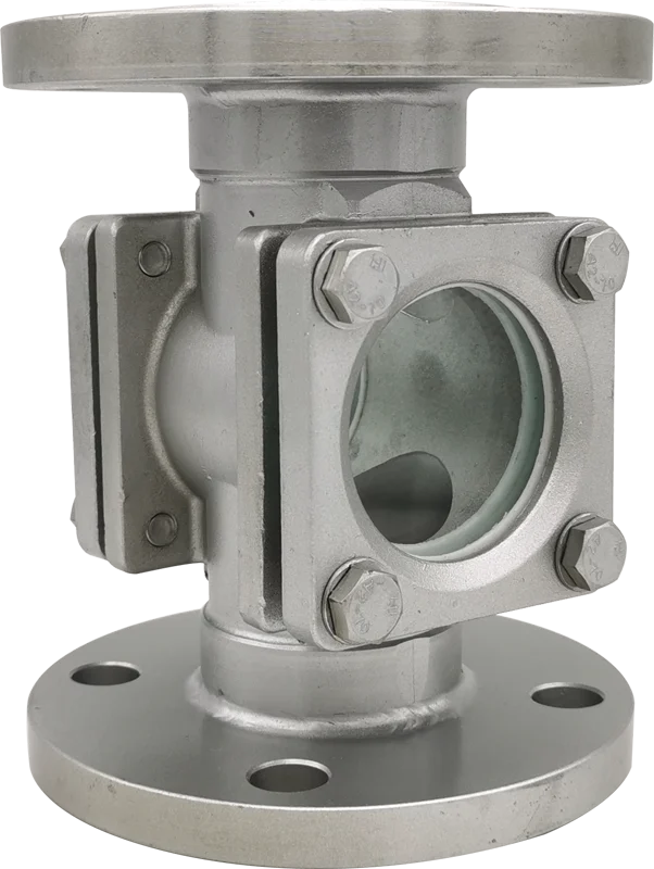 

SG04-ZT41F нержавеющая сталь 304 сквозной фланцевый зеркальный индикатор потока воды из углеродистой стали для окна наблюдения DN50