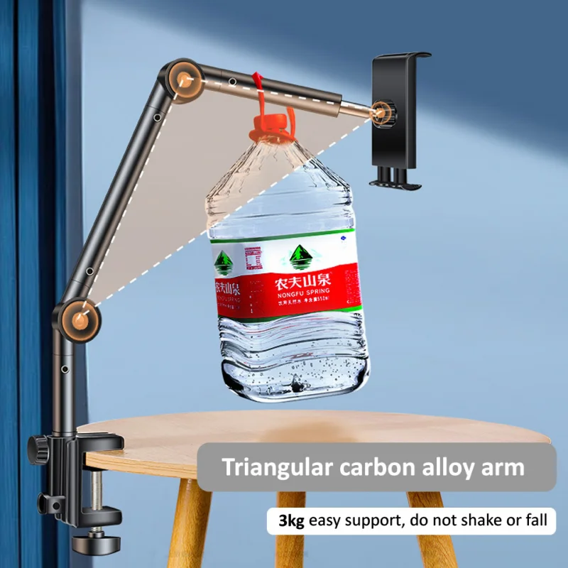 Регулируемый на 360 градусов держатель для планшета с длинной ручкой подставка