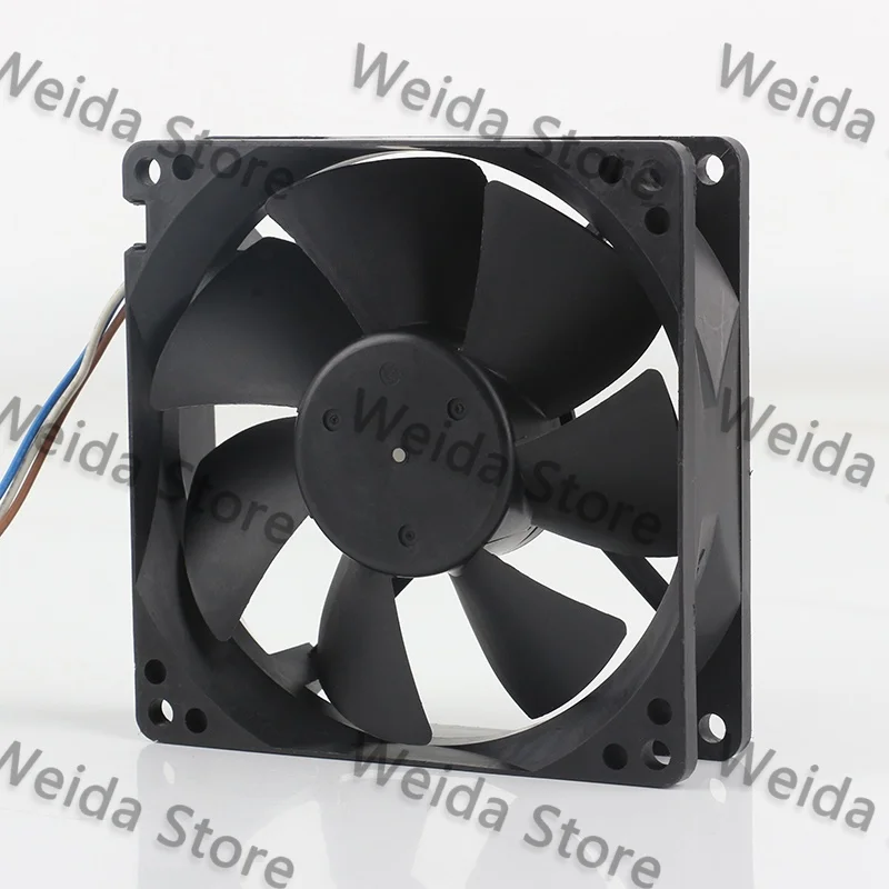 Фото Новый оригинальный вентилятор охлаждения Nidec DC12V 0.10A AC EC 9025 D09A-12PM 05A 9CM для корпуса/процессора, ультратихий, 90X90X25MM, трехпроводной №4